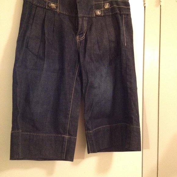 Jolt Women's Indigo Crop 5 - Picture 5 of 6